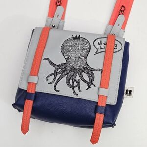MIN & MON SMALL OCTOPUS MESSENGER BAG